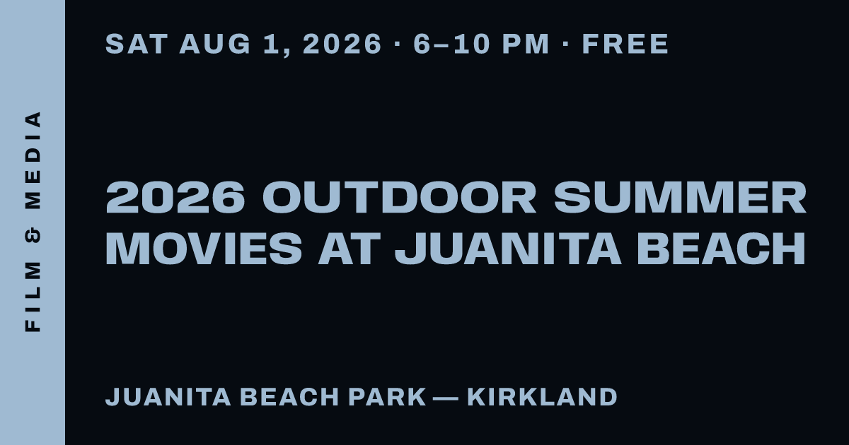 2026 Outdoor Summer Movies at Juanita Beach