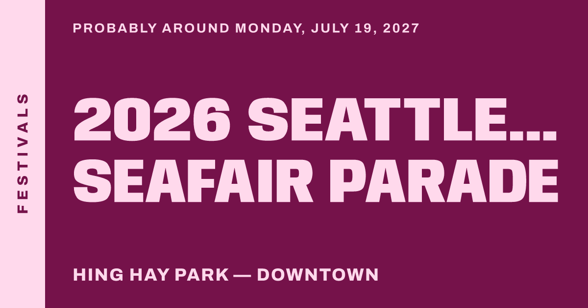 2026 Seattle Chinatown Seafair Parade