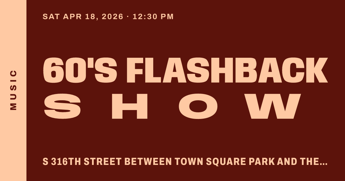 60'S FLASHBACK SHOW