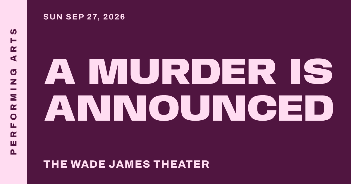 A Murder Is Announced