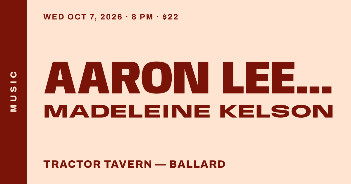 Aaron Lee Tasjan w/ Madeleine Kelson