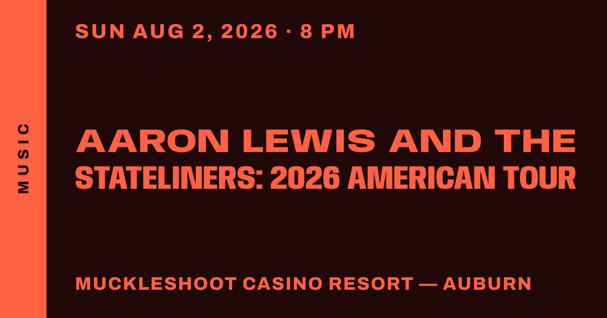 Aaron Lewis and the Stateliners: 2026 American Tour