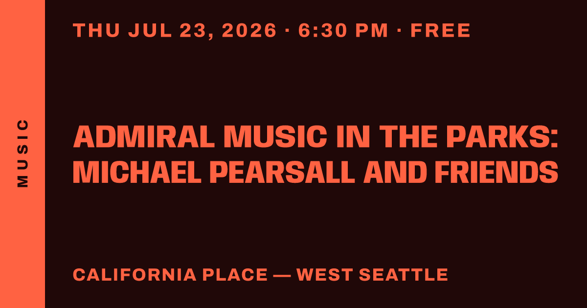 Admiral Music in the Parks: Michael Pearsall and Friends