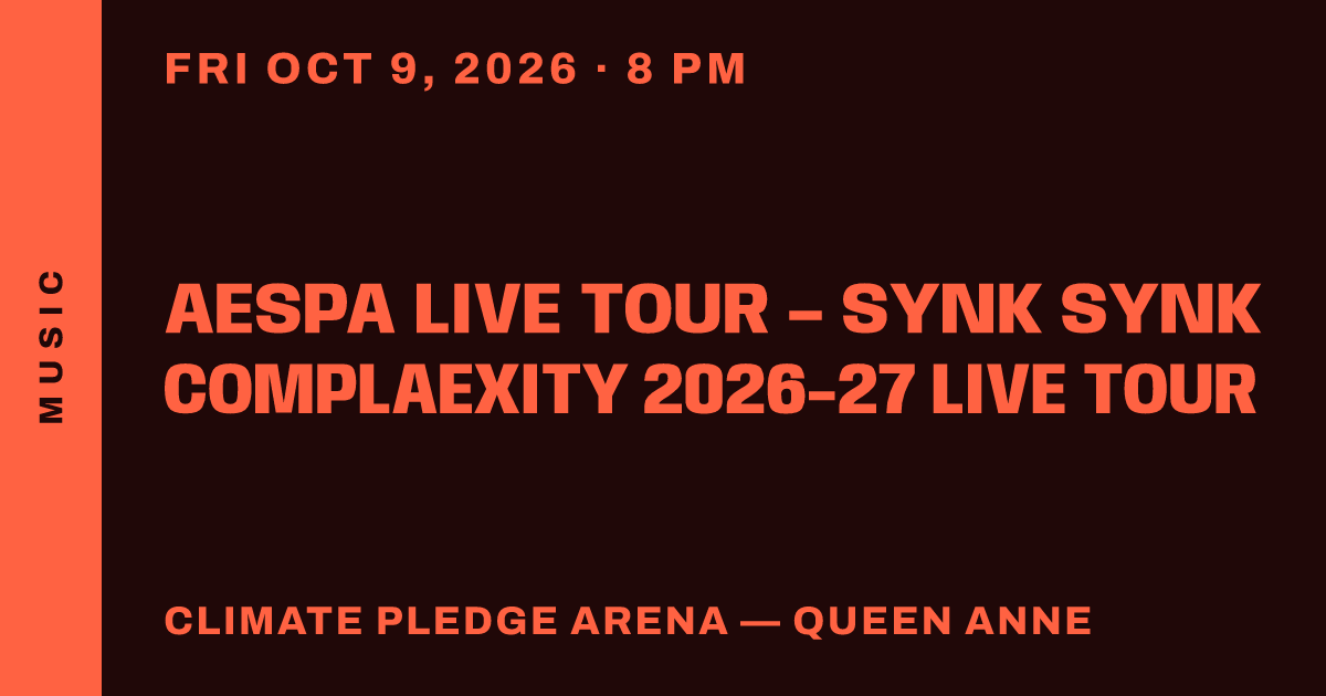 aespa LIVE TOUR – SYNK SYNK COMPLAEXITY 2026-27 LIVE TOUR