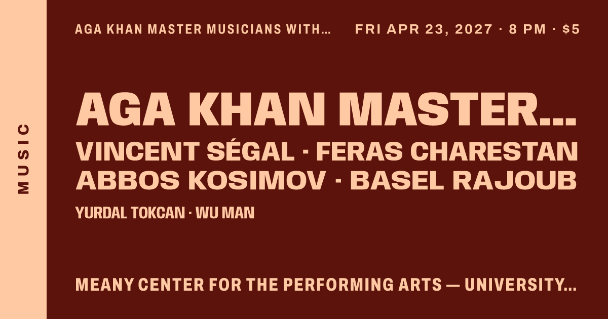 Aga Khan Master Musicians with Vincent Peirani and Vincent Ségal