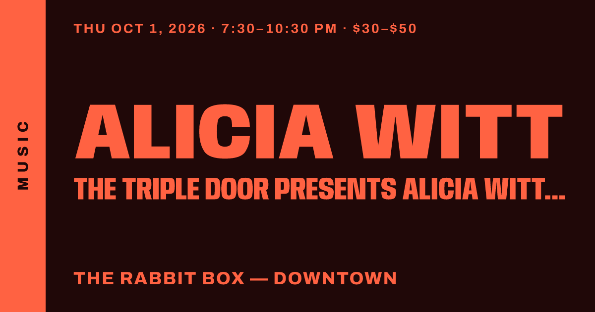 Alicia Witt – Album Release Show