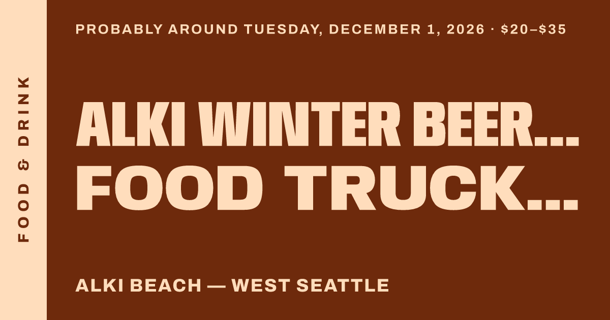 Alki Winter Beer and Food Truck Festival