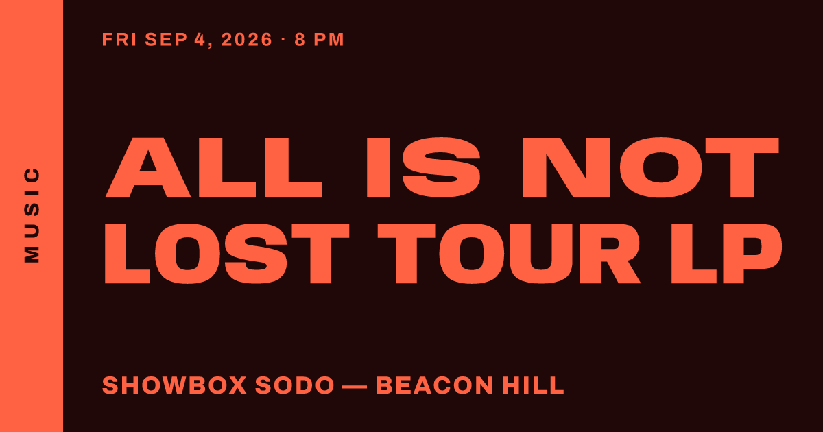 All Is Not Lost Tour LP