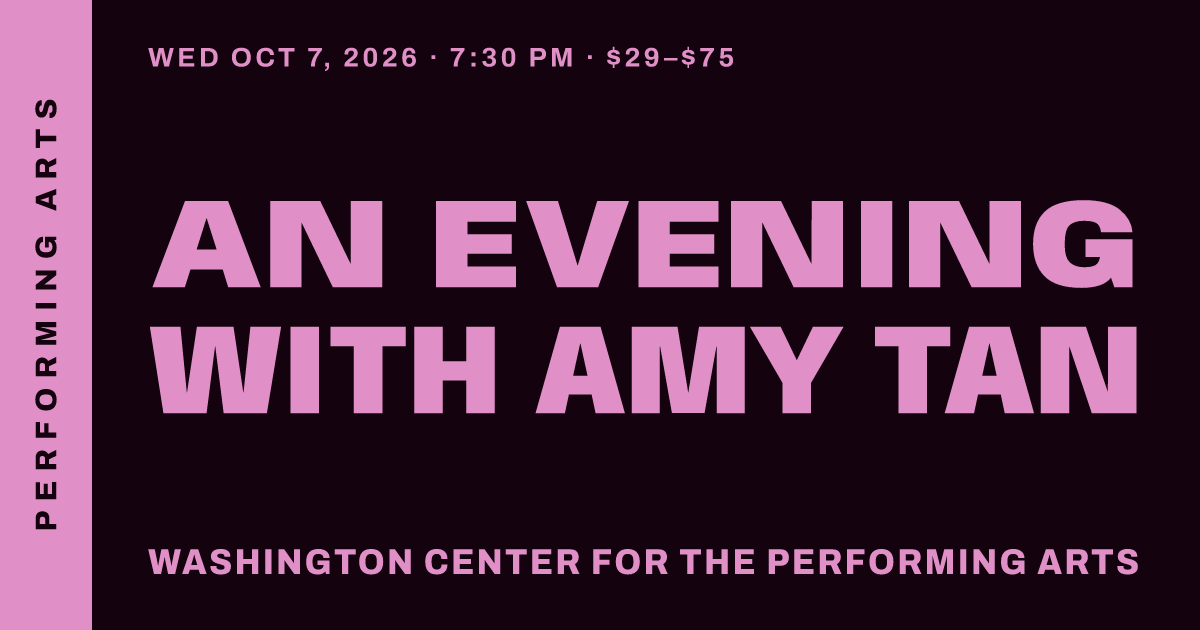 An Evening with Amy Tan