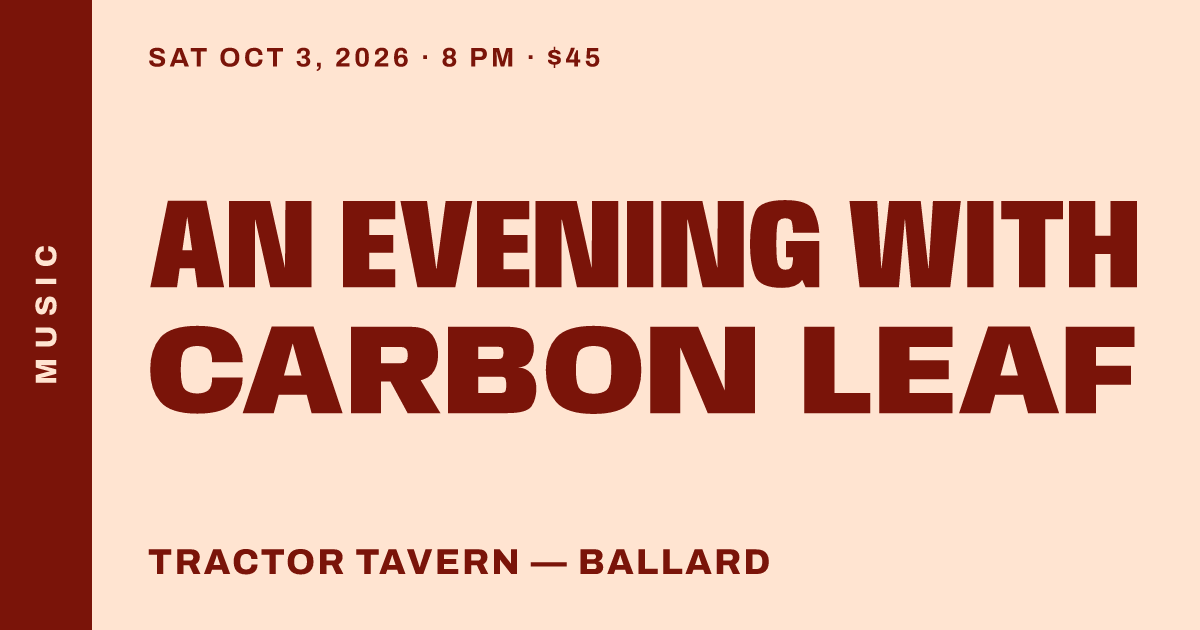 An Evening with Carbon Leaf
