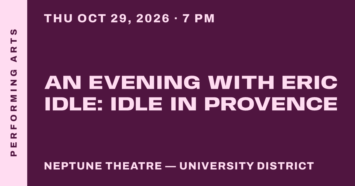 An Evening with Eric Idle: Idle in Provence