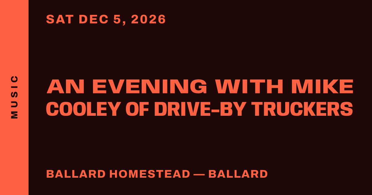 An Evening with Mike Cooley of Drive-By Truckers