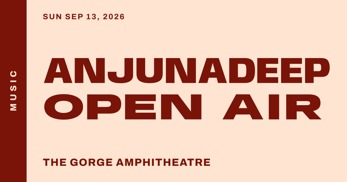 Anjunadeep Open Air