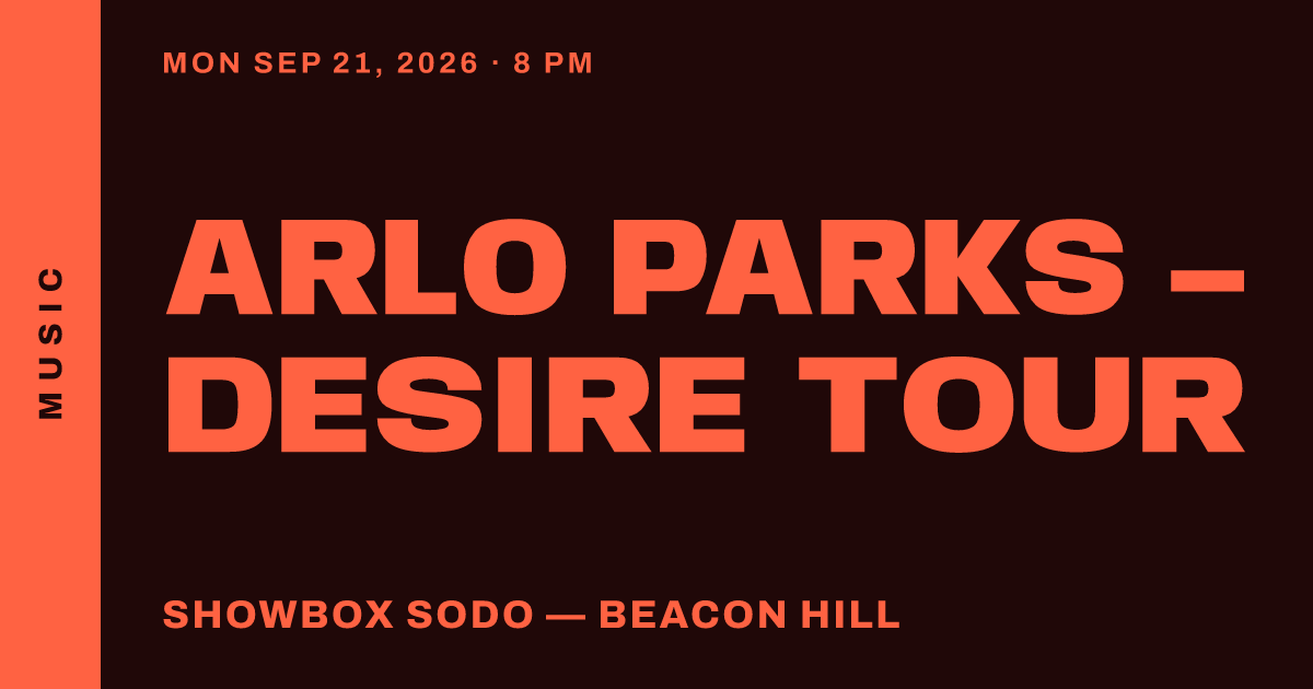 Arlo Parks – Desire Tour