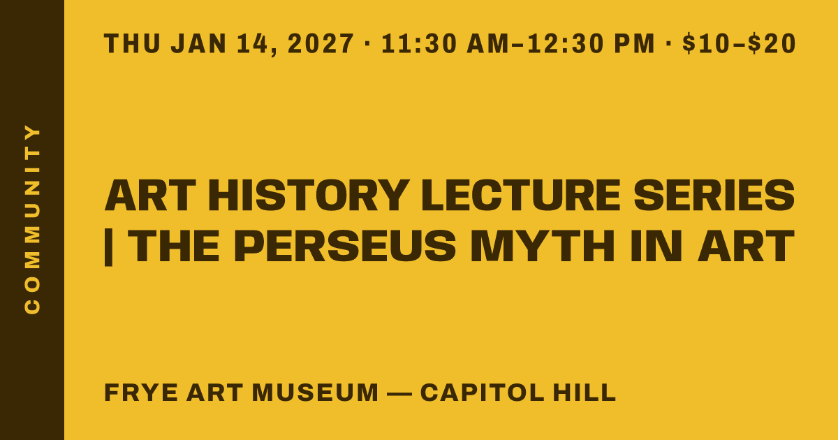Art History Lecture Series | The Perseus Myth in Art