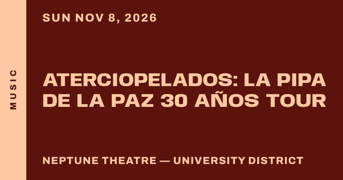Aterciopelados: La Pipa De La Paz 30 Años Tour