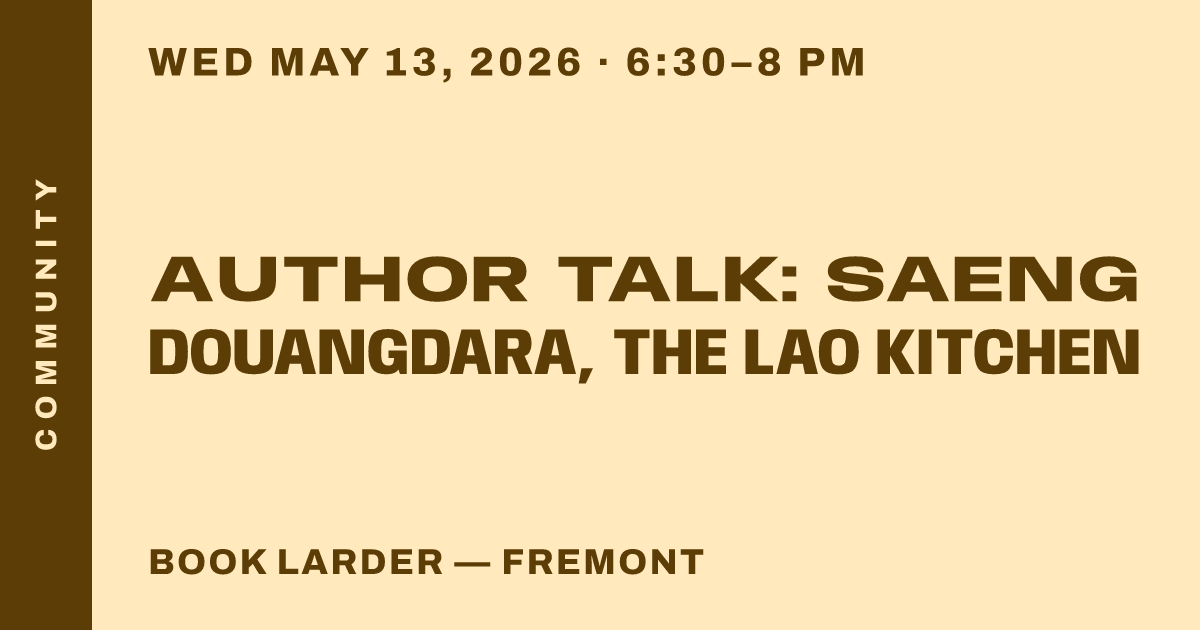 Author Talk: Saeng Douangdara, The Lao Kitchen