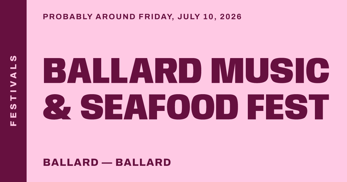 Ballard Music & Seafood Fest