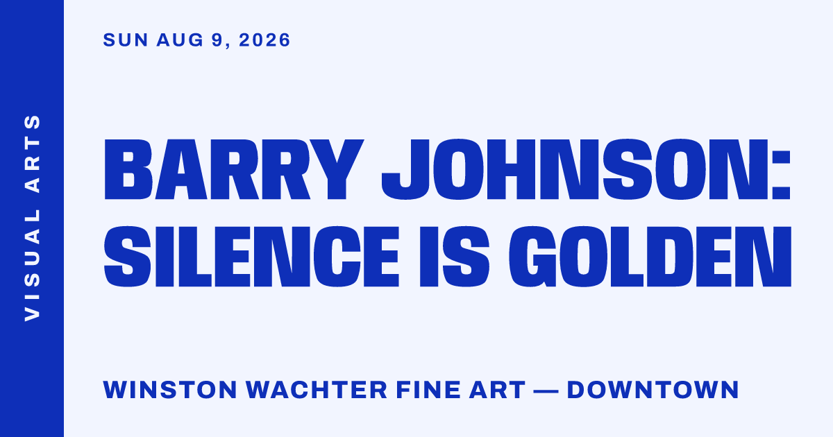 Barry Johnson: Silence Is Golden
