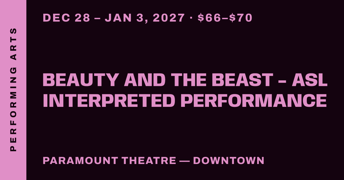 Beauty and The Beast - ASL Interpreted Performance