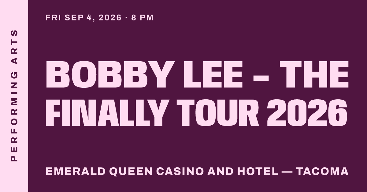 Bobby Lee - The Finally Tour 2026