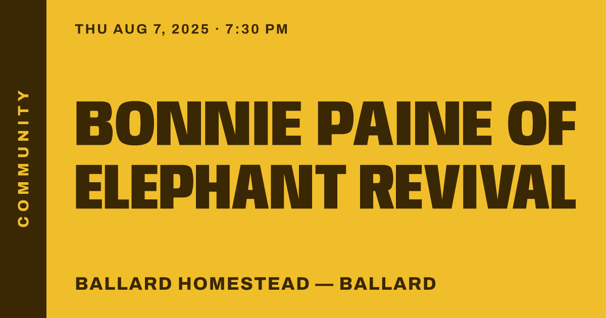 Bonnie Paine of Elephant Revival