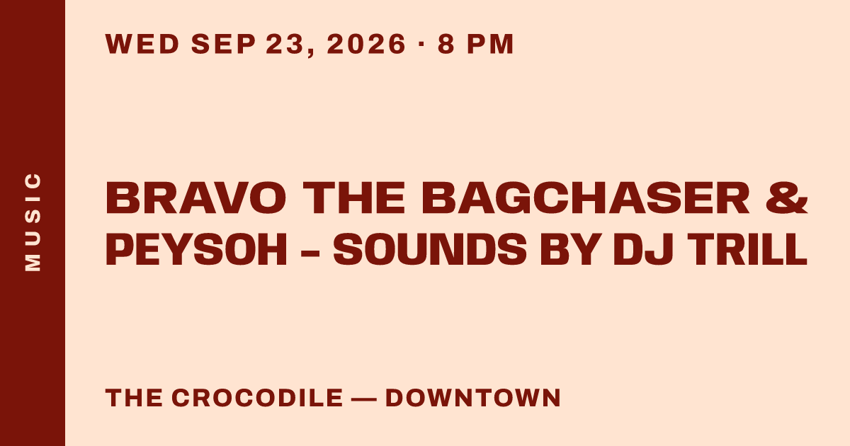 Bravo the Bagchaser & Peysoh - Sounds by DJ Trill