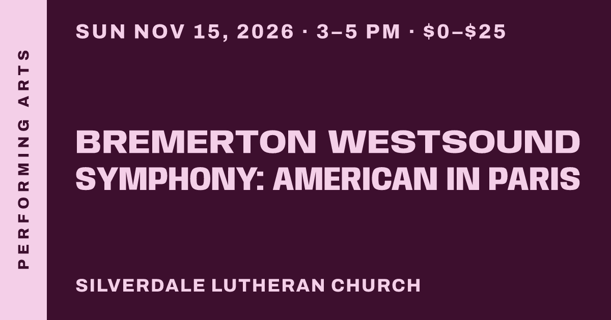 Bremerton WestSound Symphony: American in Paris