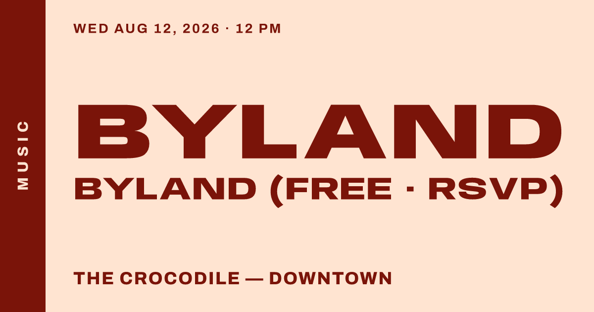 Byland (FREE with RSVP)