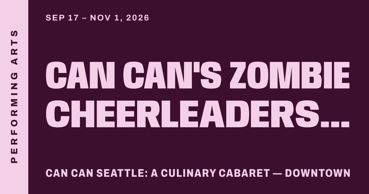 Can Can's Zombie Cheerleaders From Hell