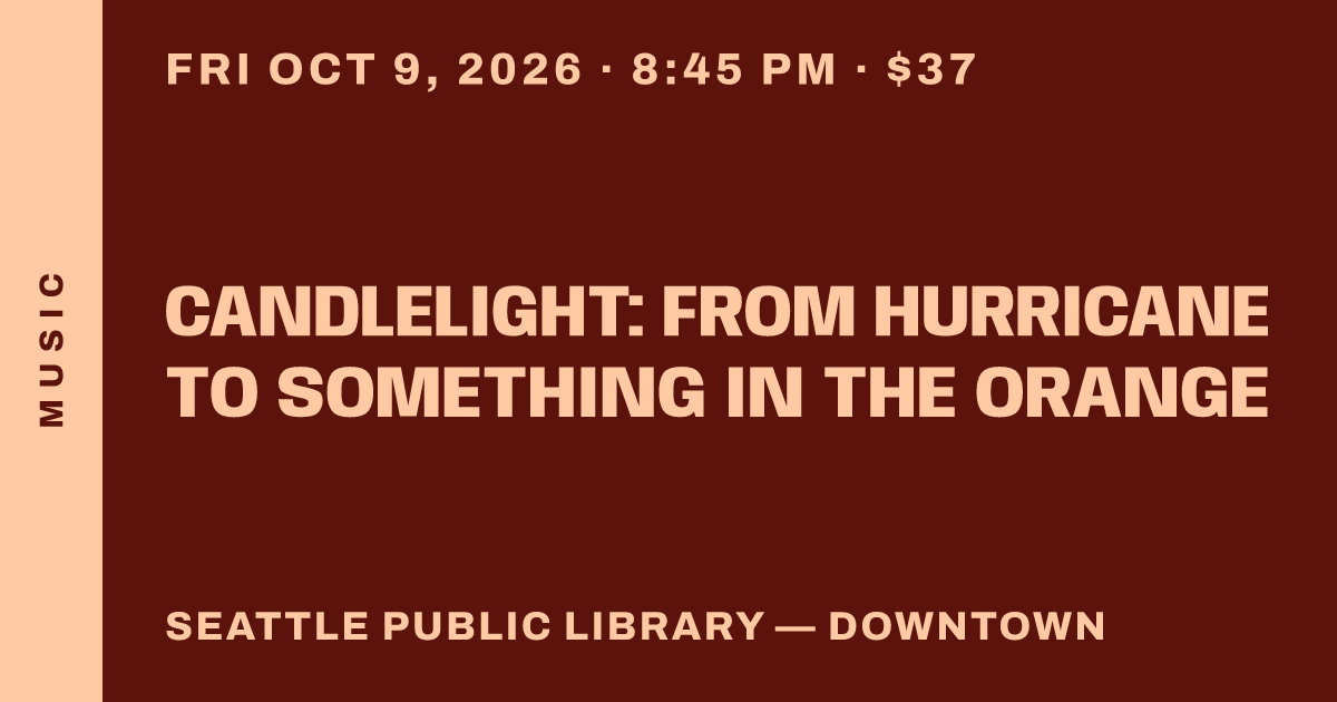 Candlelight: From Hurricane to Something in the Orange