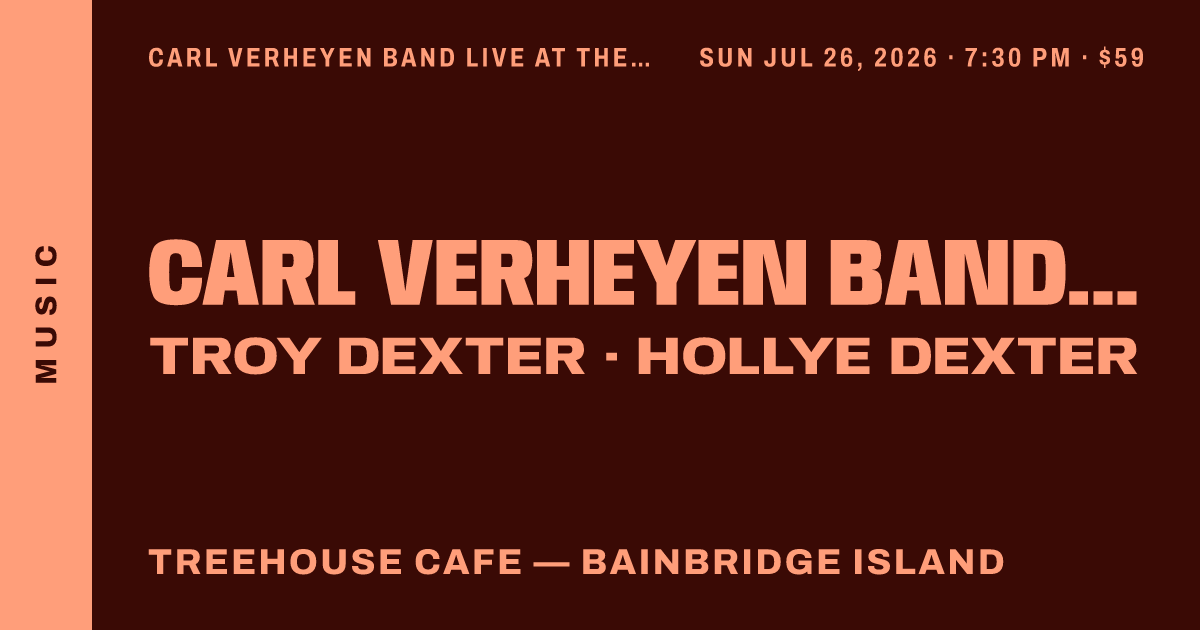 Carl Verheyen Band Live at the Treehouse Cafe
