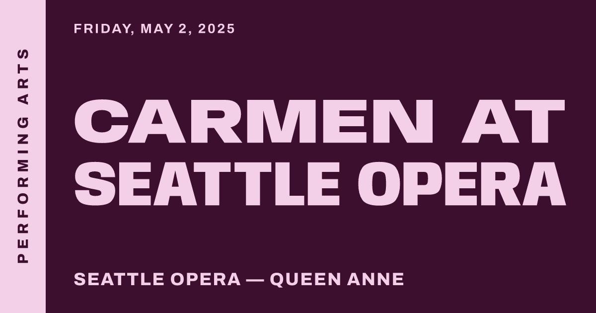 Carmen at Seattle Opera