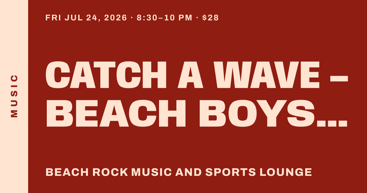 Catch a Wave – Beach Boys Tribute