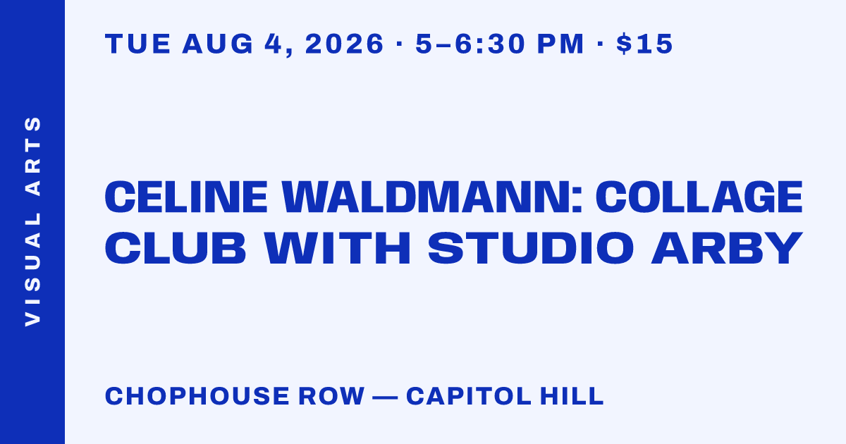 Celine Waldmann: Collage Club with Studio Arby