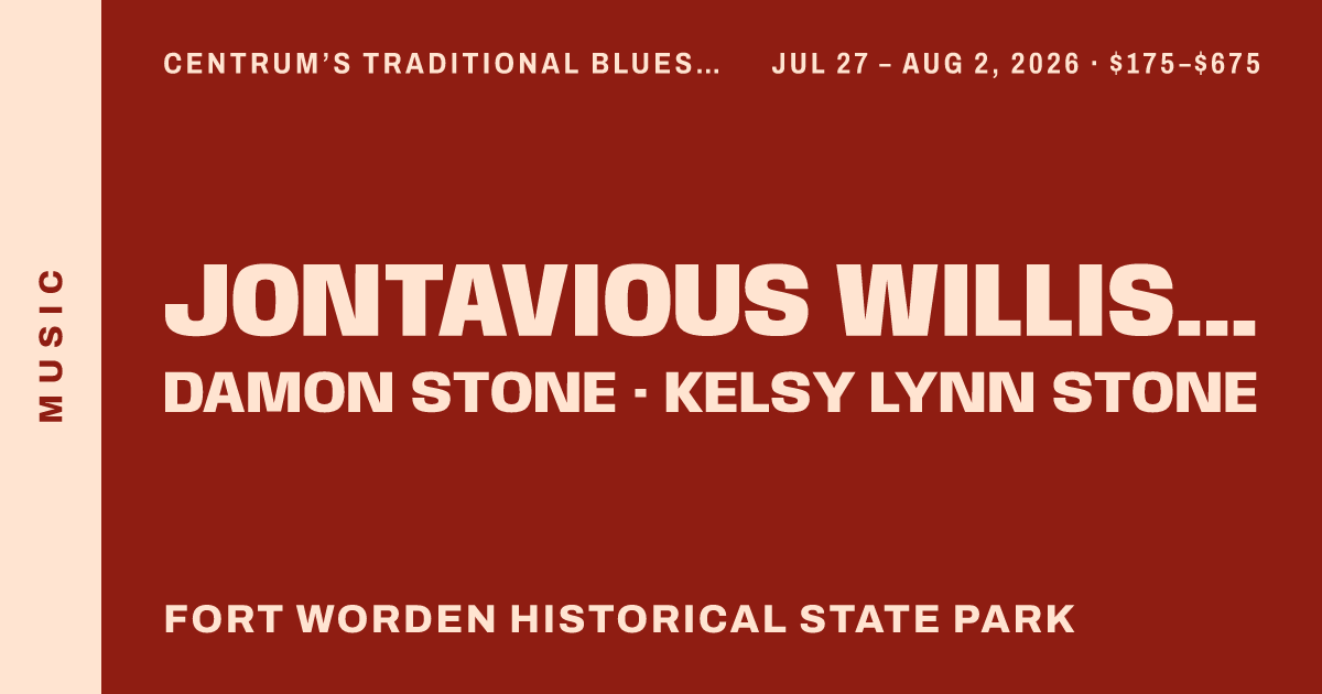 Centrum’s Traditional Blues Workshop & Festival
