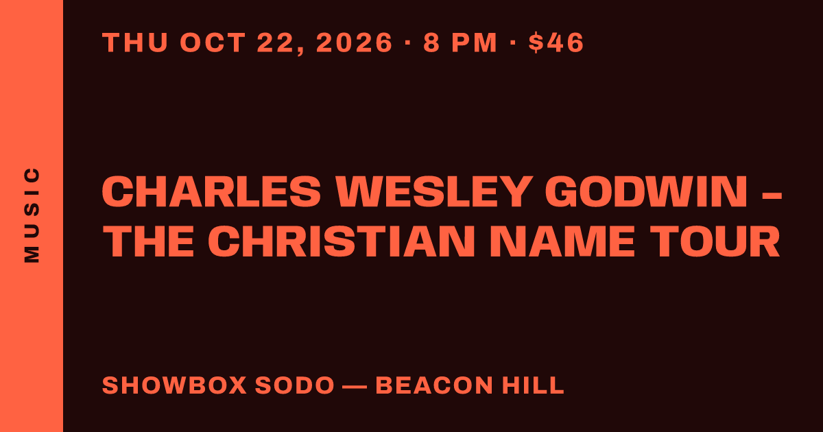 Charles Wesley Godwin - The Christian Name Tour