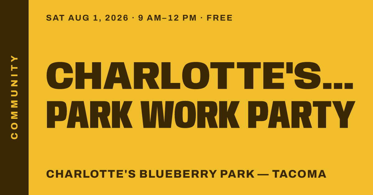 Charlotte's Blueberry Park Work Party