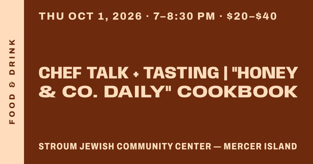 CHEF TALK + TASTING | "Honey & Co. Daily" Cookbook