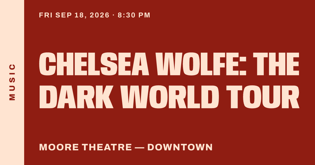 Chelsea Wolfe: THE DARK World Tour