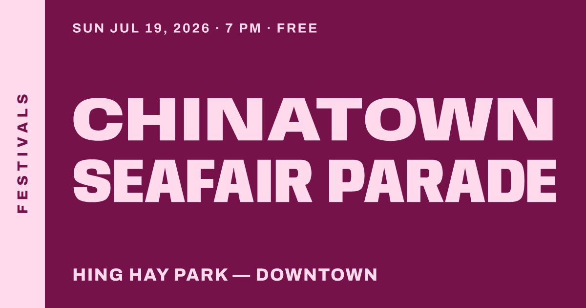 Chinatown Seafair Parade