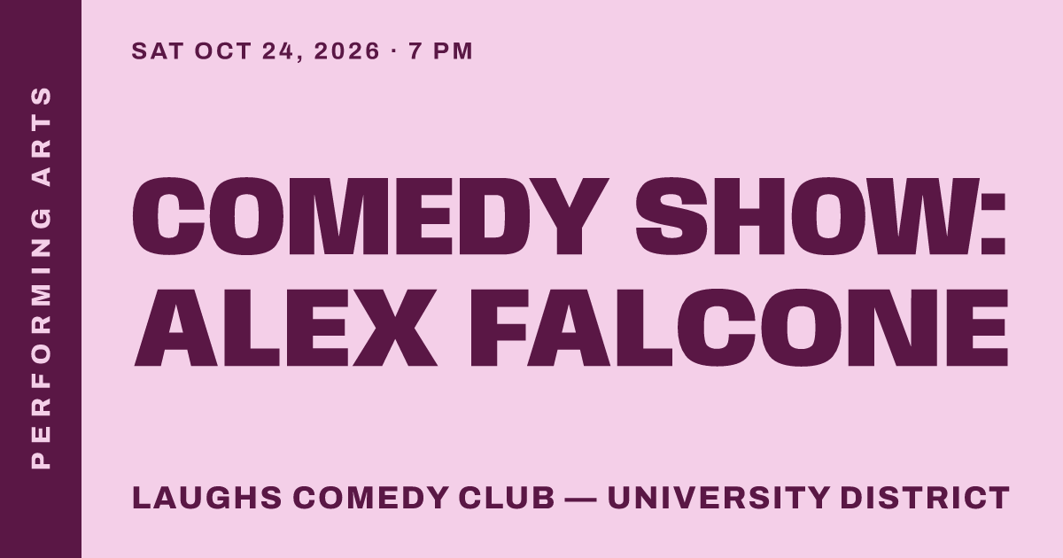 Comedy Show: Alex Falcone
