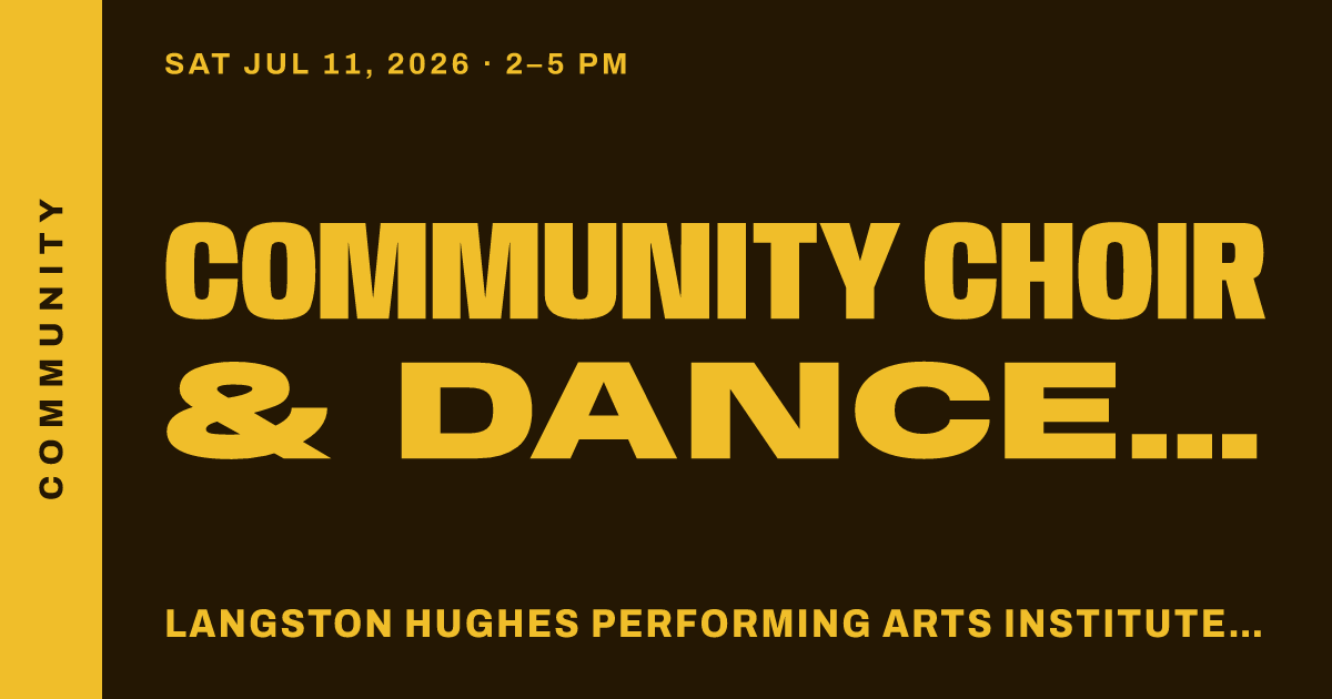 Community Choir & Dance Workshop