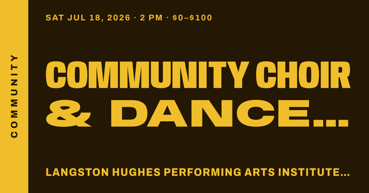 Community Choir & Dance Workshop