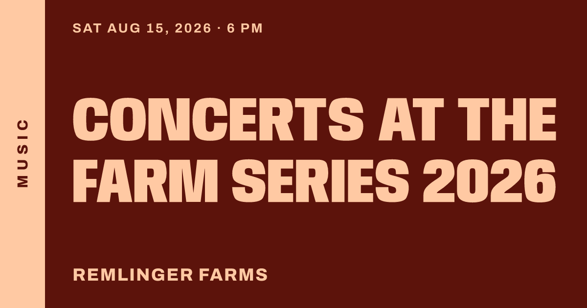 Concerts at the Farm Series 2026