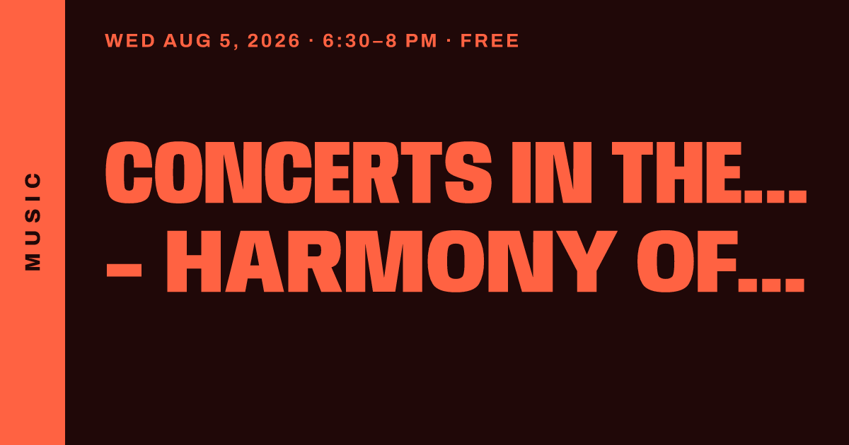 Concerts in the Park - Harmony of Rock
