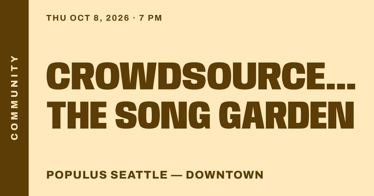 Crowdsource Choir: The Song Garden