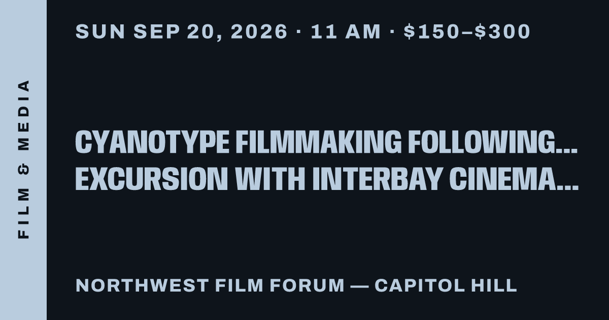 Cyanotype Filmmaking Following the Sun’s Excursion with Interbay Cinema Society