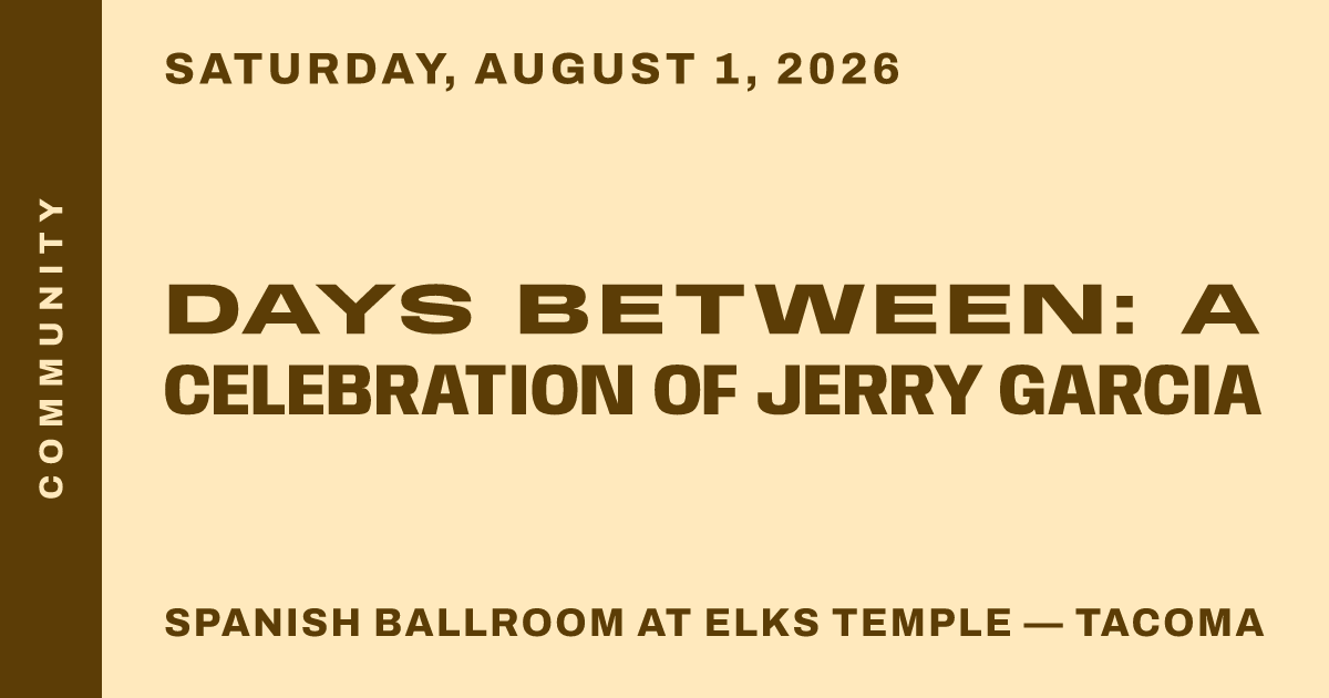 Days Between: A Celebration of Jerry Garcia