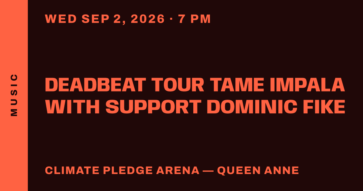 Deadbeat Tour Tame Impala With Support Dominic Fike